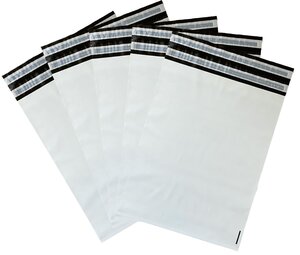 50 Enveloppes plastique aller retour 60 microns - 500×600mm