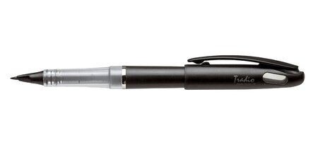 Stylo plume tradio stylo trj50 noir x 12 pentel