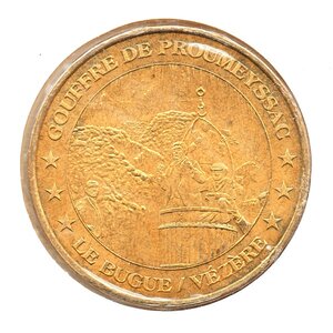 Mini médaille Monnaie de Paris 2008 - Gouffre de Proumeyssac