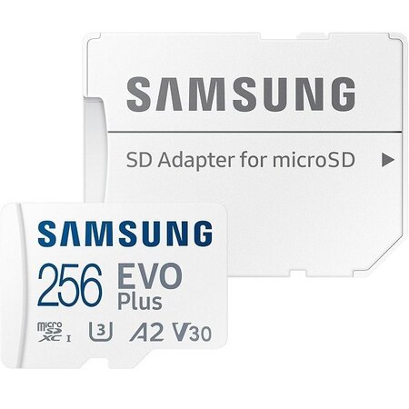 Jeu PC Carte microSDXC Samsung 256 Go Evo Plus