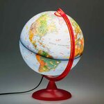 Globe terrestre lumineux interactif Ø 25 cm - Zoo