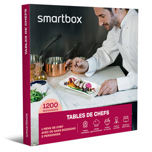 SMARTBOX - Coffret Cadeau Tables de chefs -  Gastronomie