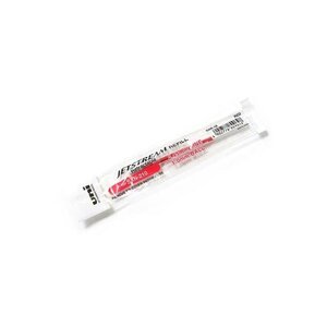 Recharge pour roller encre jetstream sxr10 pointe moy. 1mm rouge x 12 uni-ball