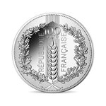 Laurier - Monnaie de 100€ Argent - Qualité Courante Millésime 2021