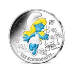Pièce de monnaie 10 euro France 2020 argent – Schtroumpfette
