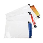Paquet de 100 pochettes blanches polyéthylène 380 x 485 mm
