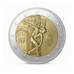 Jeux olympique de paris 2024 monnaie de 2€ commémorative bu - 1/5