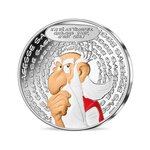 Astérix - sagesse - monnaie de 10€ argent colorisée