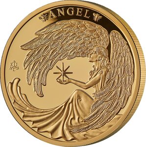 Pièce de monnaie en Or 5 Pounds g 31.1 (1 oz) Millésime 2024 Lucky Angel LUCKY ANGEL