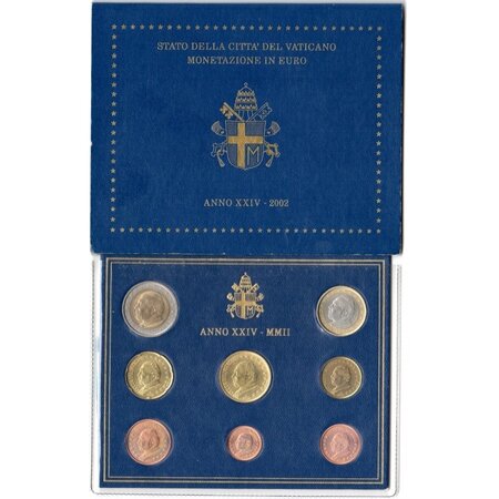 Coffret série euro BU Vatican 2002