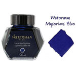 Waterman encre pour stylo plume  couleur bleu mystère  flacon 50 ml