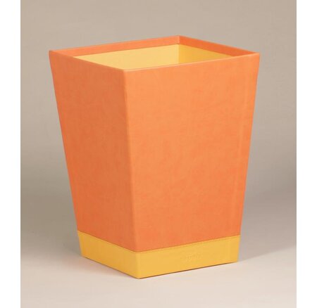 corbeille à papier Tangerine 27x27x32 cm RHODIA
