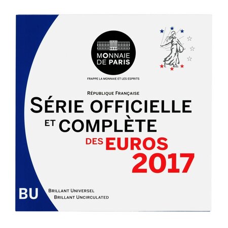 Coffret série euro BU France 2017