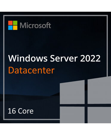 Microsoft Windows Server 2022 Datacenter (16 Core) - Clé licence à télécharger