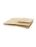 (lot  10 caisses) caisse bois contreplaqué mussy® - paquet de 10 345 x 295 x 295mm
