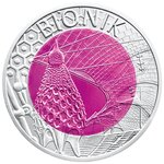 Pièce de monnaie 25 euro Autriche 2012 argent et niobium BU – Bionique