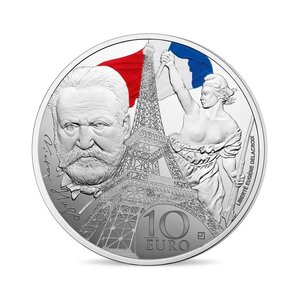 Pièce de monnaie 10 euro France 2017 argent BE – Europa (Europe romantique et moderne)