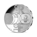 Monnaie de 10€ Argent - Jeux Olympiques de Paris 2024 - Handover Tokyo-paris JO - Qualité BU Millésime 2021