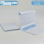 Lot de 1000 Enveloppes blanches C6 - gamme Courrier+