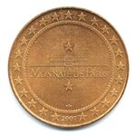 Mini médaille monnaie de paris 2007 - amicale philatélique et numismatique de pessac