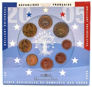 Coffret série euro BU France 2005
